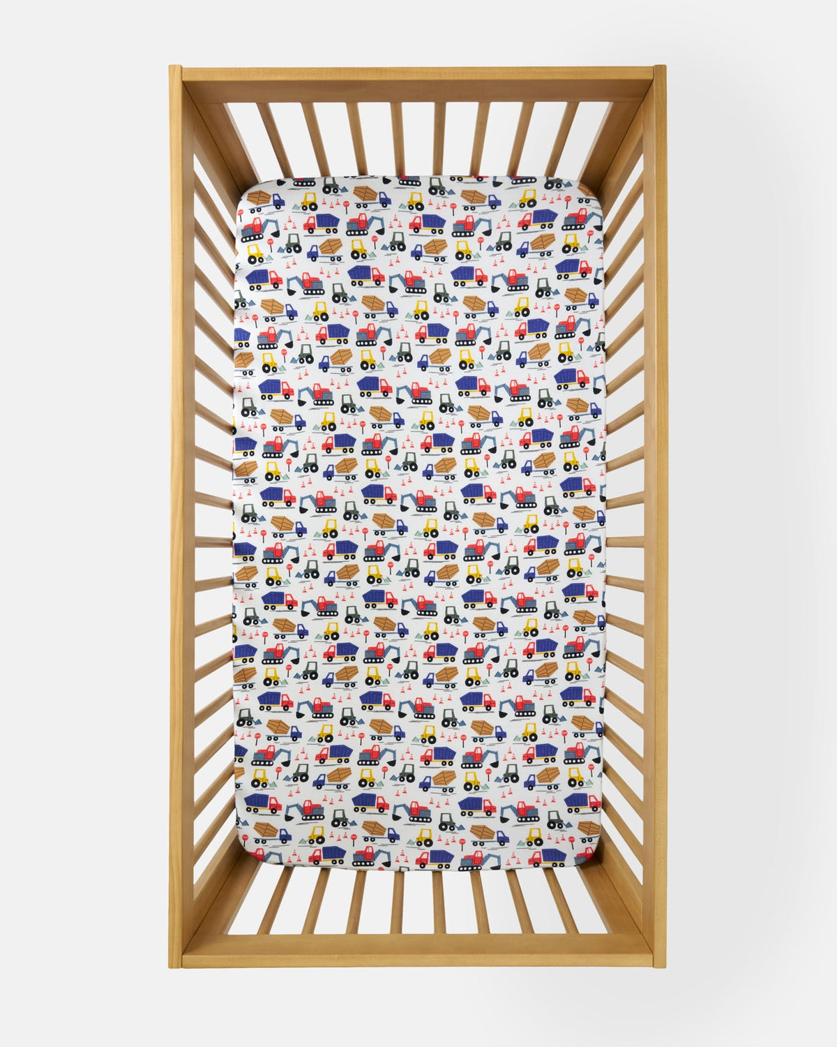 Construction Fitted Crib Sheet