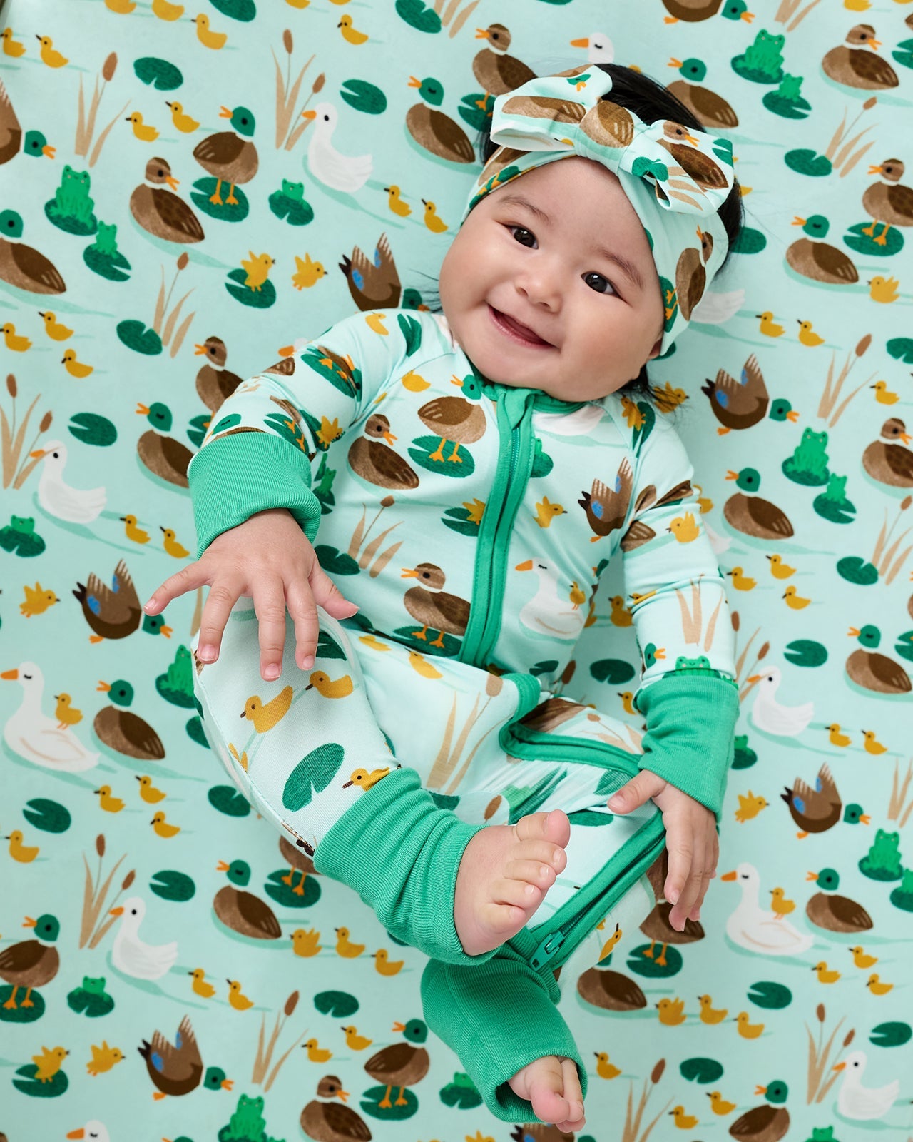 Puddle Jumpers Fitted Crib Sheet