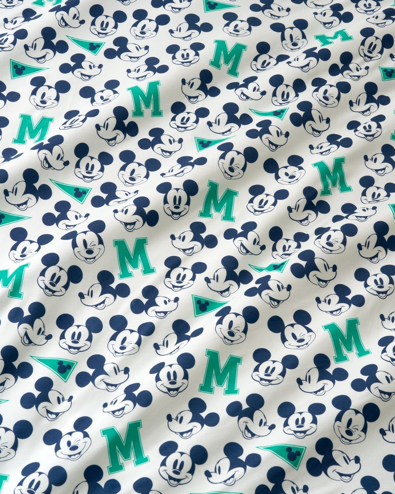 Disney Varsity Mickey Mouse Swaddle & Luxe Bow Headband Set