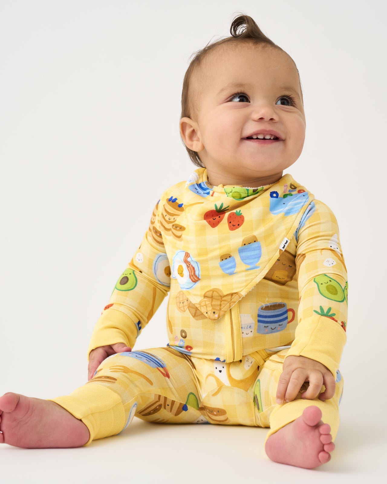 Breakfast Bunch Bandana Bib