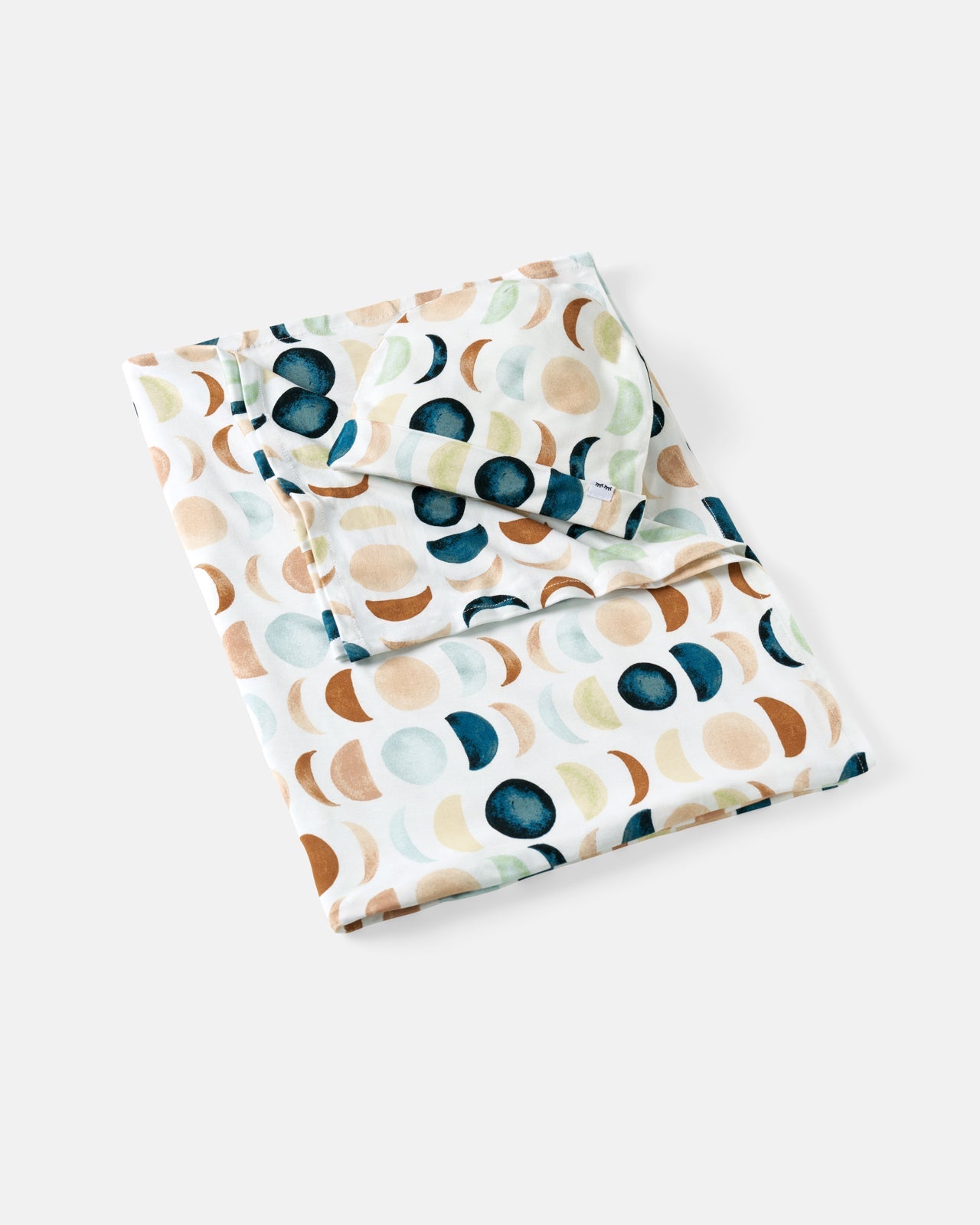 Luna Neutral Swaddle & Beanie Set