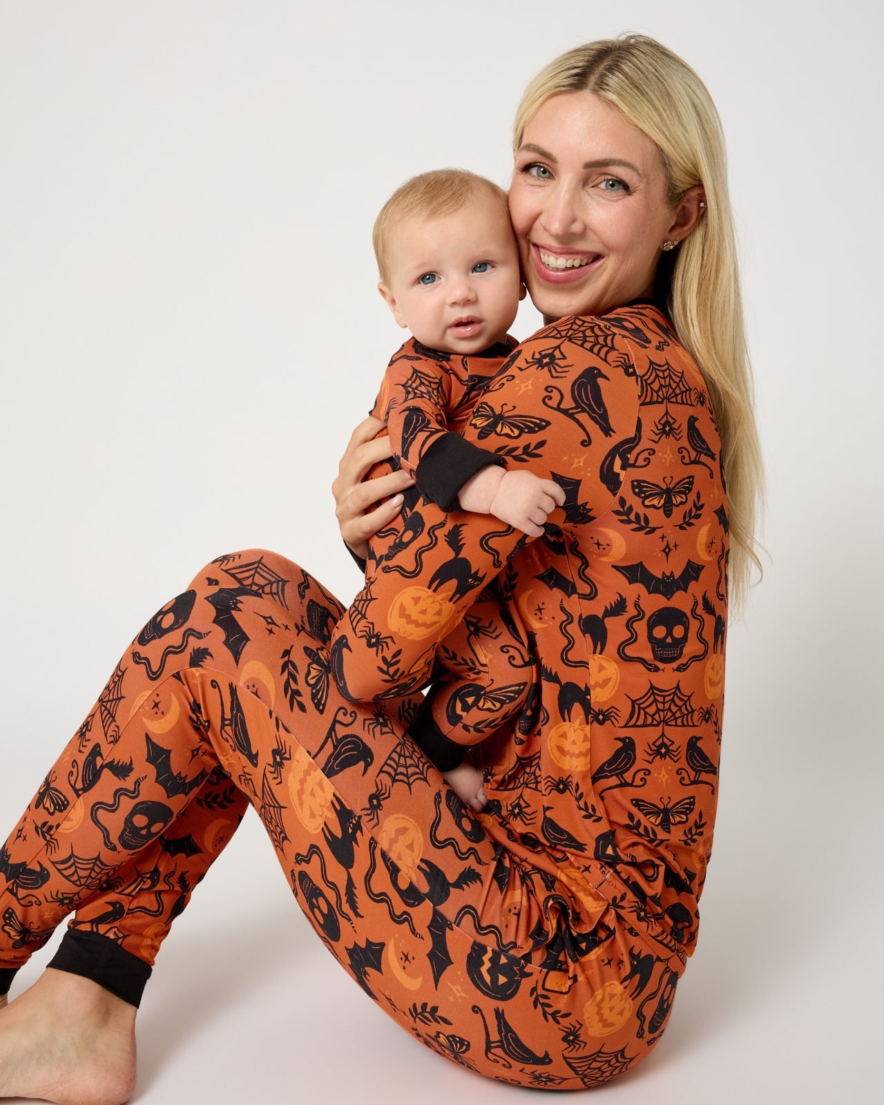 Midnight Mischief Women's Long Sleeve Pajama Top