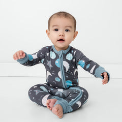 Blue To the Moon & Back Zippy