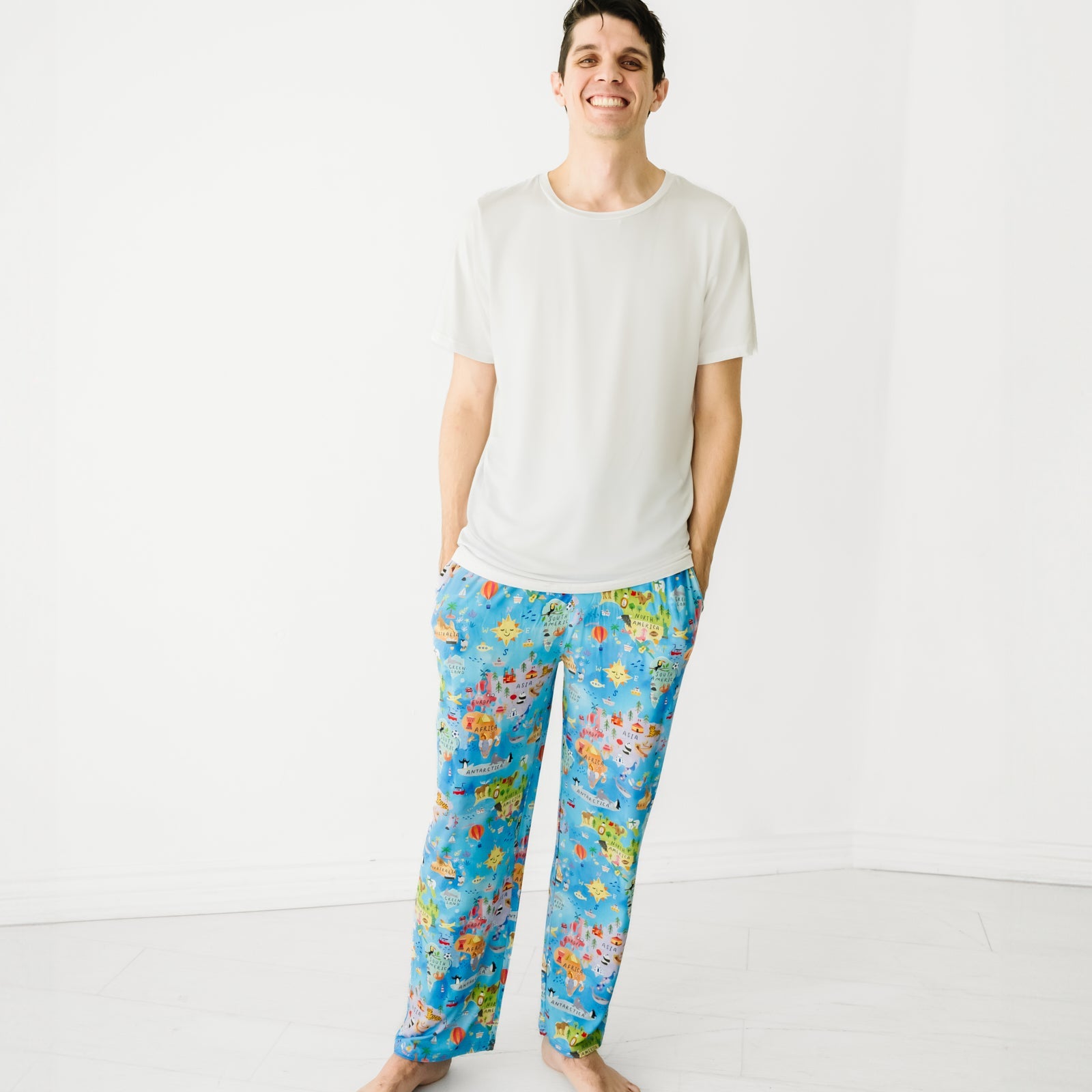 Around The World Men's Pajama Pants