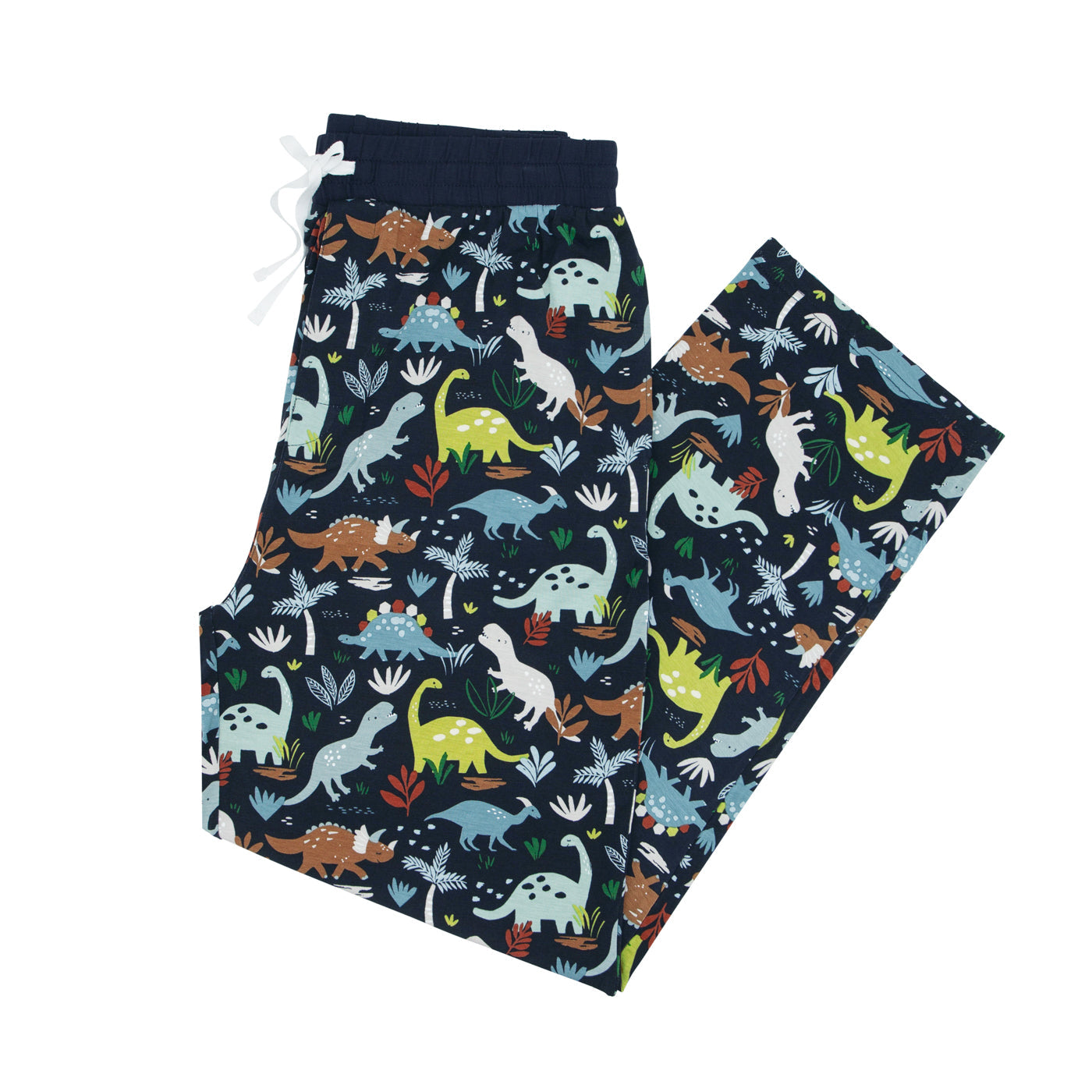 Navy Jurassic Jungle Men's Pajama Pants